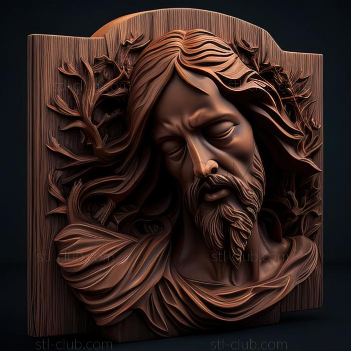 3D model st jesus (STL)